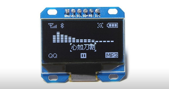 Conectar Arduino a una pantalla OLED de 0.96″